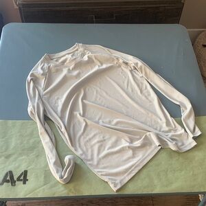 Soft Gray Polyester Top